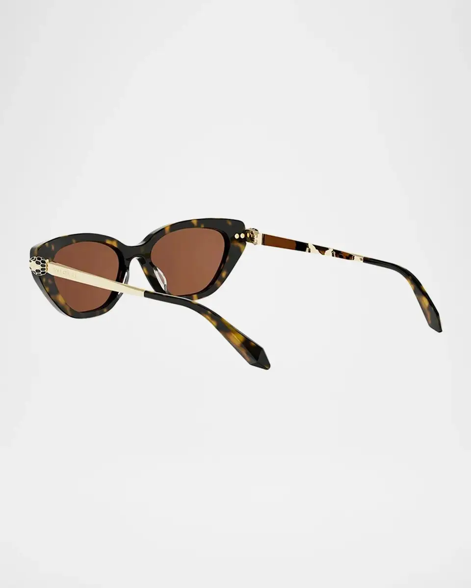 BVLGARI Serpenti Forever 52MM Cat-Eye Sunglasses | Thumbnail 3