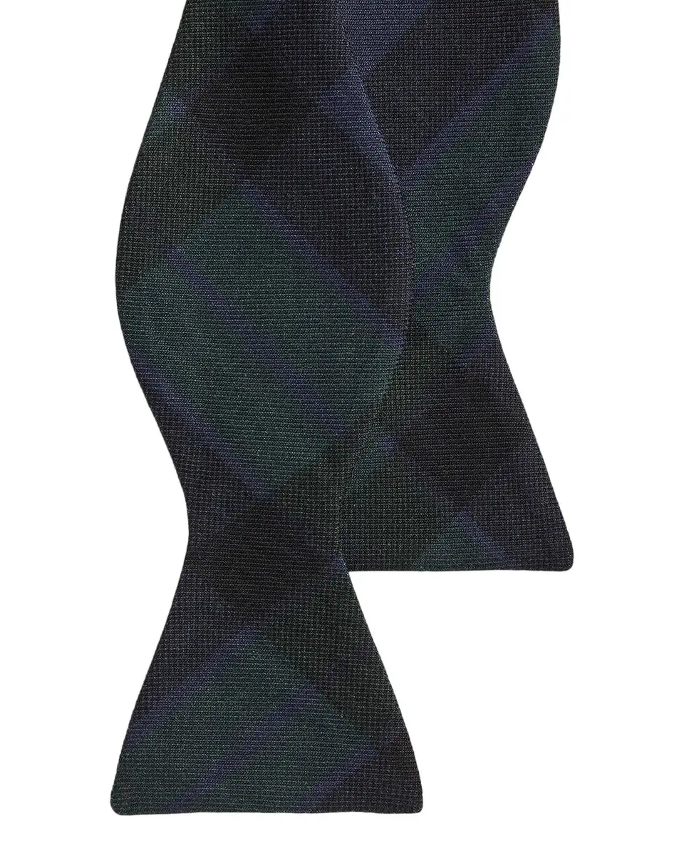 Ralph Lauren Purple Label Men's Plaid-Print Cashmere-Silk Bow Tie | Thumbnail 3 Ralph Lauren Purple Label Men's Plaid-Print Cashmere-Silk Bow Tie | Thumbnail 3