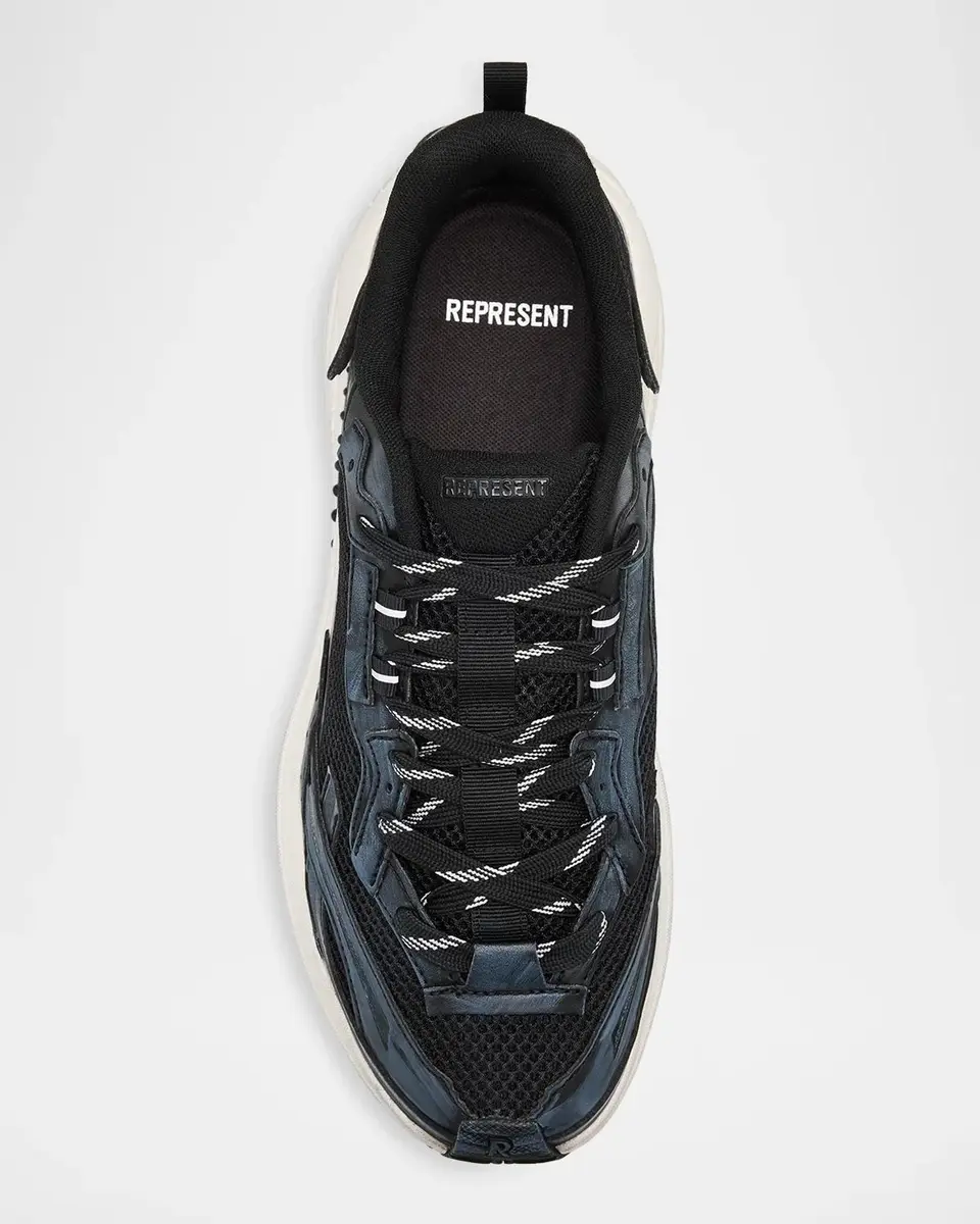 Represent Men's Storm Torn Mesh & Faux-Leather Sneakers | Thumbnail 3