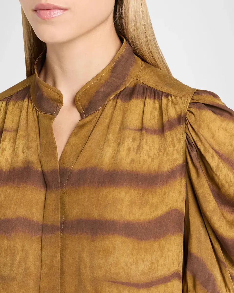 Frame The Gillian Silk Top | Thumbnail 5