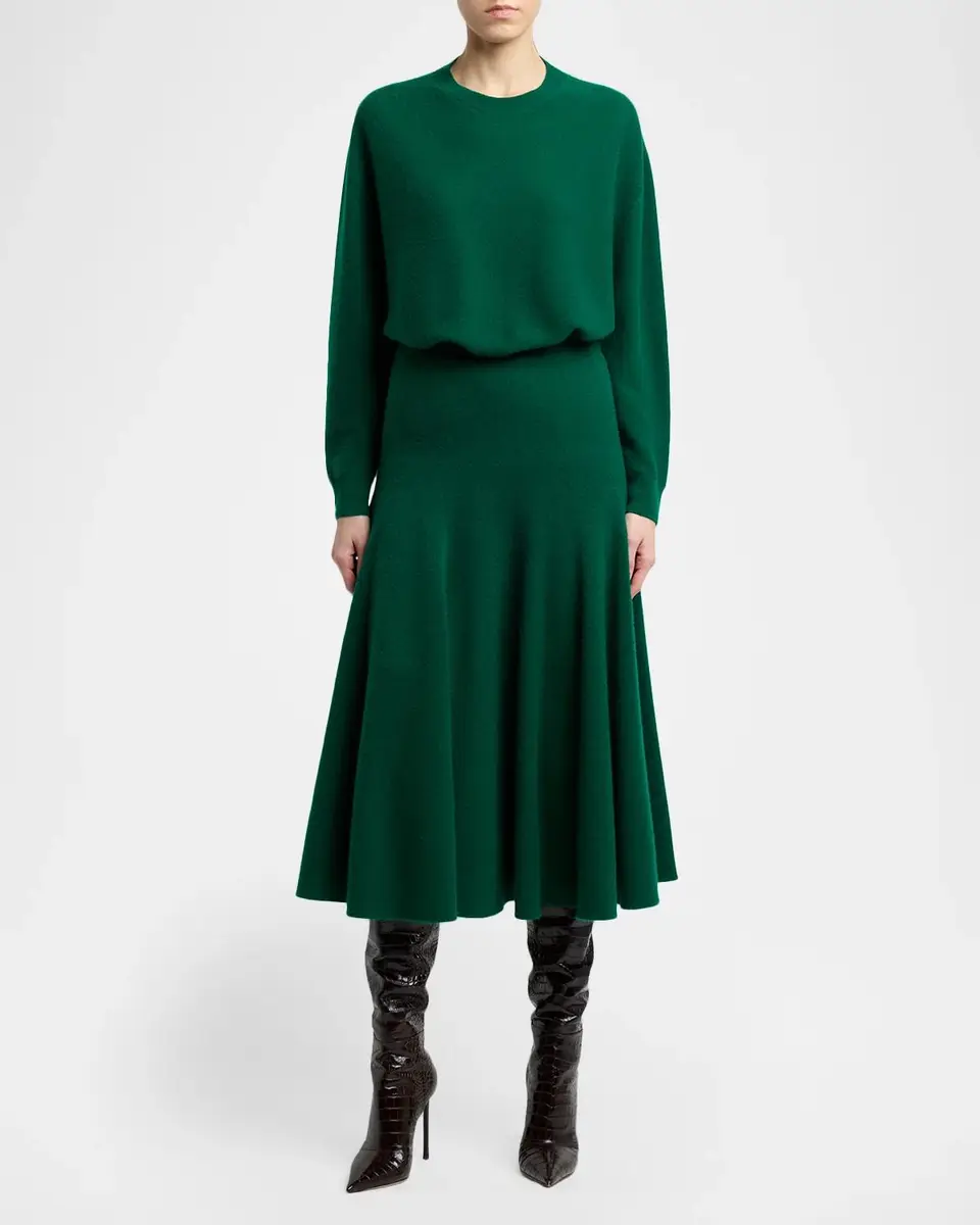 TOM FORD Boutique Cashmere Oversized Crewneck Sweater | Thumbnail 2 TOM FORD Boutique Cashmere Oversized Crewneck Sweater | Thumbnail 2