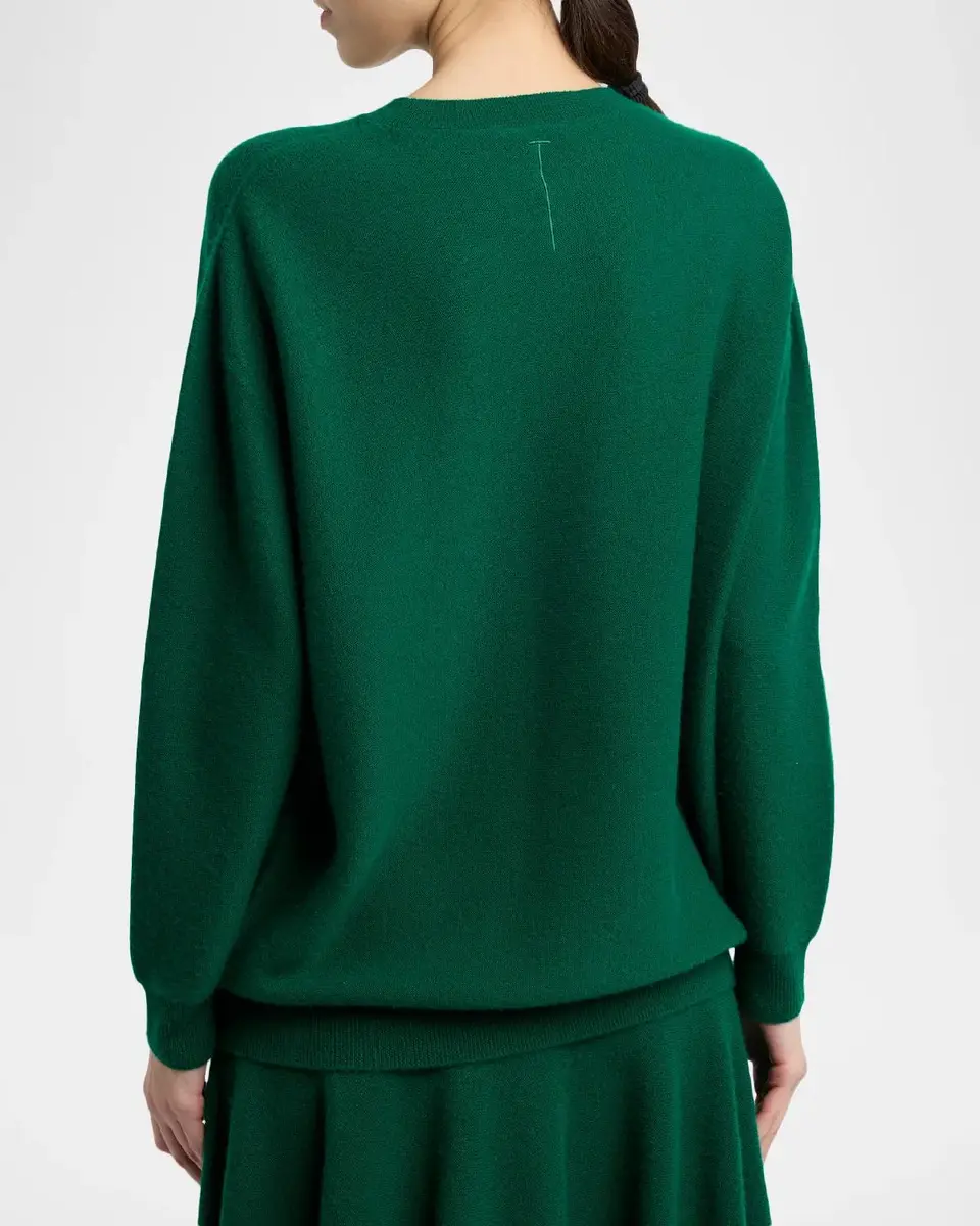 TOM FORD Boutique Cashmere Oversized Crewneck Sweater | Thumbnail 3 TOM FORD Boutique Cashmere Oversized Crewneck Sweater | Thumbnail 3