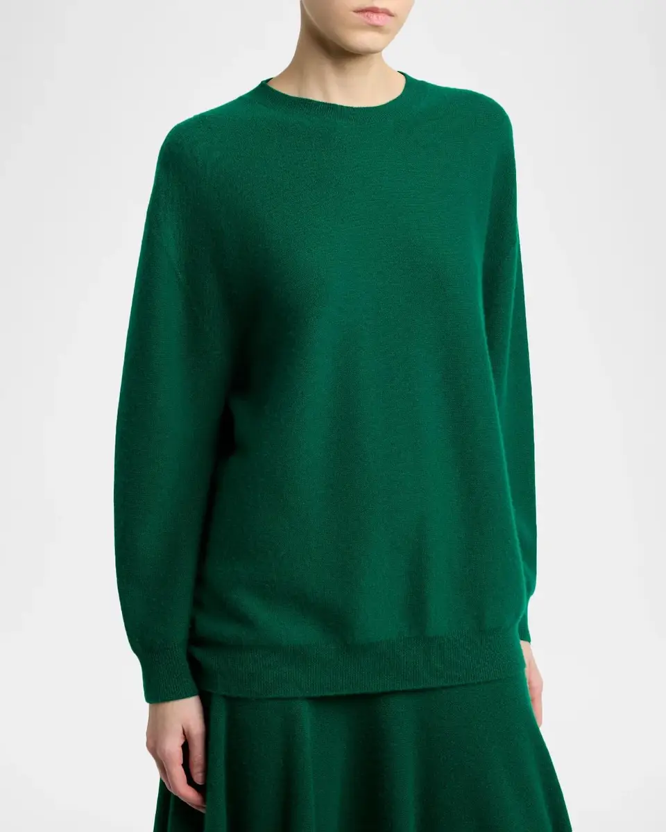 TOM FORD Boutique Cashmere Oversized Crewneck Sweater | Thumbnail 5 TOM FORD Boutique Cashmere Oversized Crewneck Sweater | Thumbnail 5