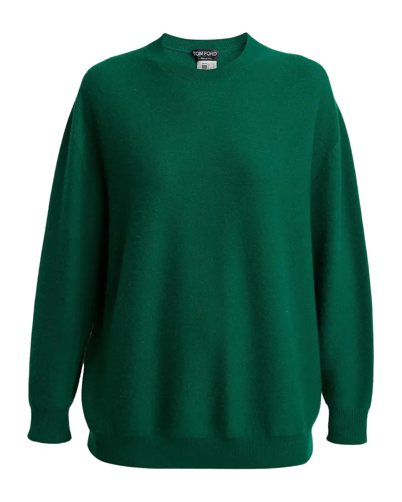 Cashmere Oversized Crewneck Sweater
