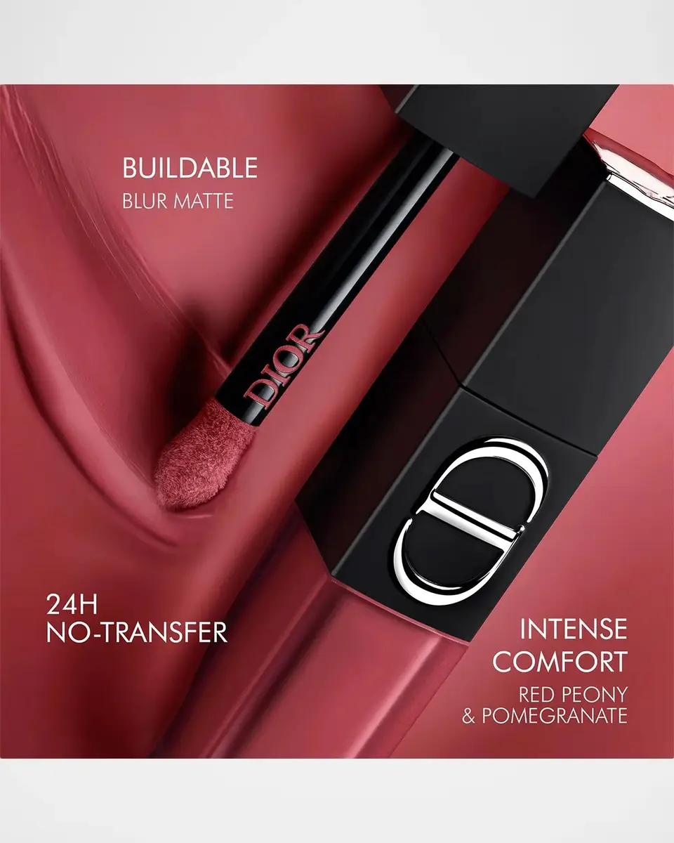 Dior Rouge On Stage Ink Blur Matte Liquid Lipstick, 999 | Thumbnail 8
