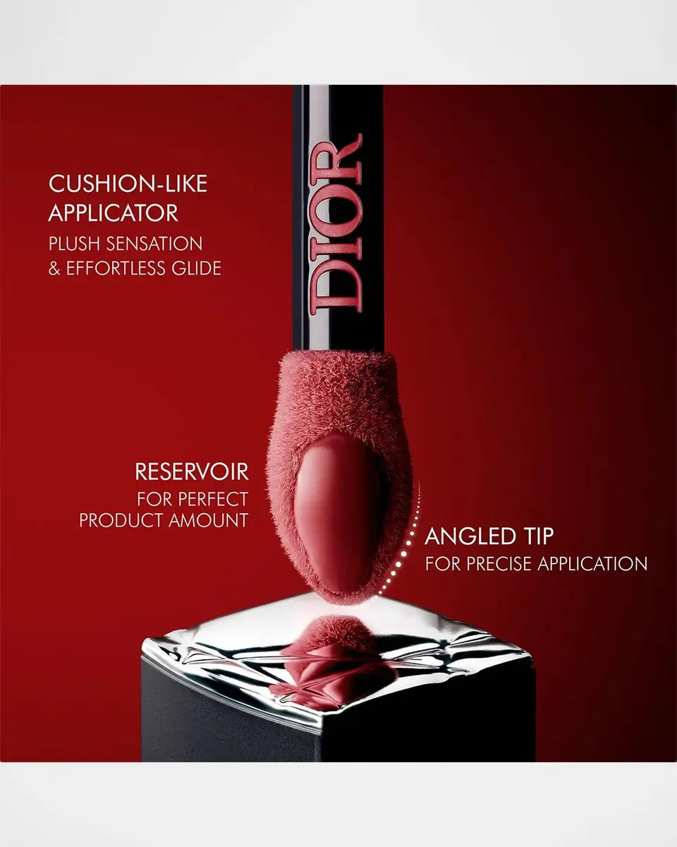 Dior Rouge On Stage Ink Blur Matte Liquid Lipstick, 999 | Thumbnail 9
