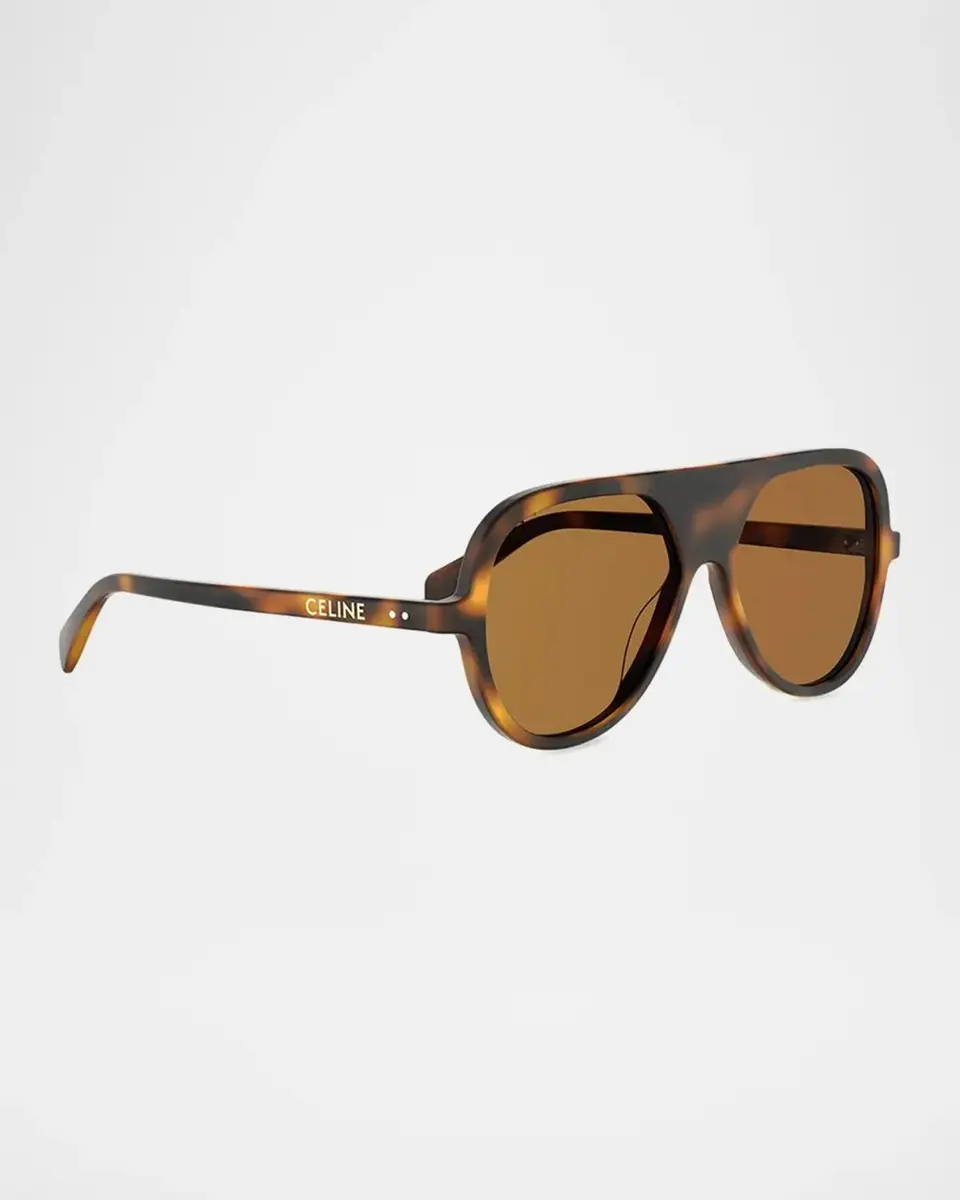 Celine Men's 55MM Pilot Sunglasses | Thumbnail 2 Celine Men's 55MM Pilot Sunglasses | Thumbnail 2