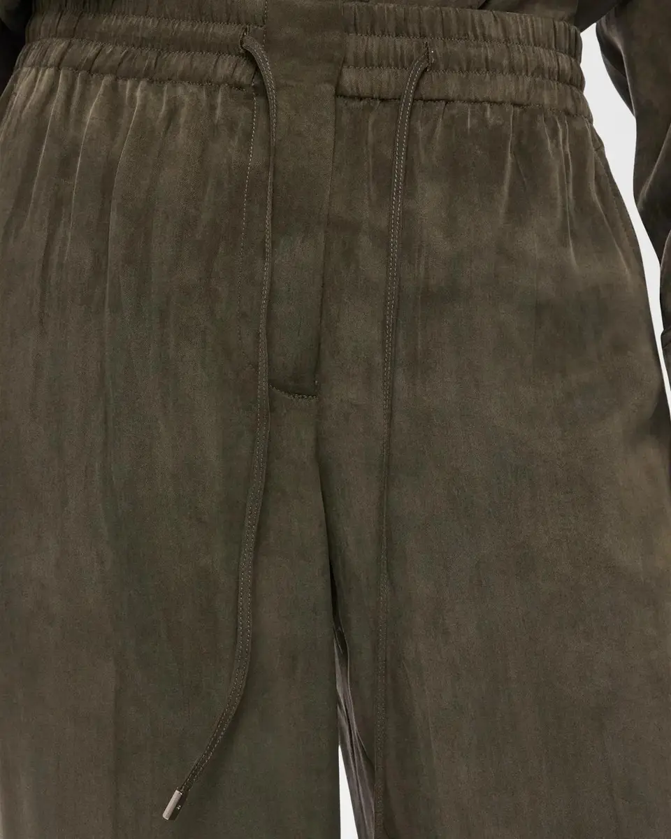 Helmut Lang Elasticized Waistband Straight-Leg Pants | Thumbnail 5 Helmut Lang Elasticized Waistband Straight-Leg Pants | Thumbnail 5