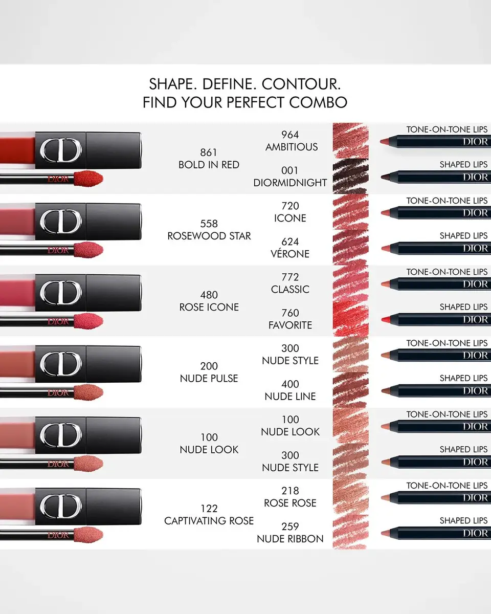 Dior Rouge On Stage Ink Blur Matte Liquid Lipstick | Thumbnail 5 Dior Rouge On Stage Ink Blur Matte Liquid Lipstick | Thumbnail 5