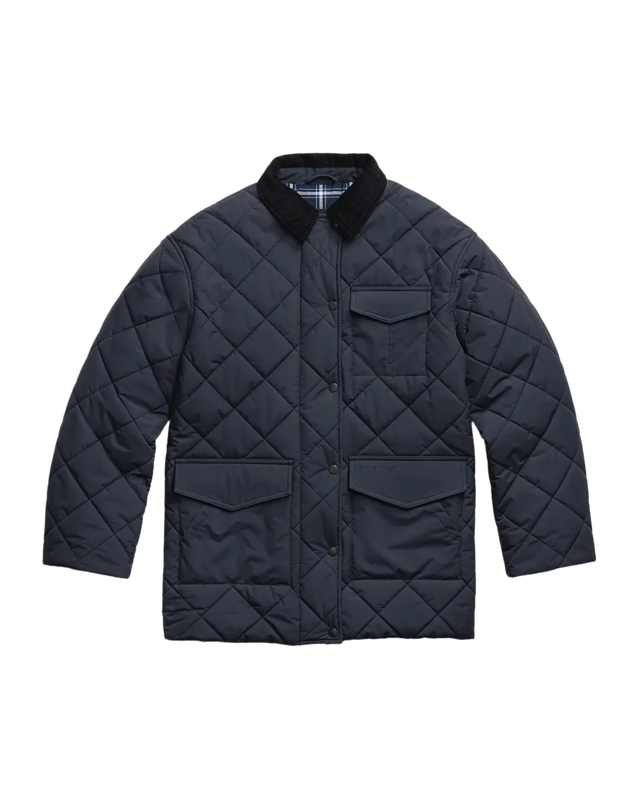 Terra Diamond-Quilted Coat Terra Diamond-Quilted Coat
