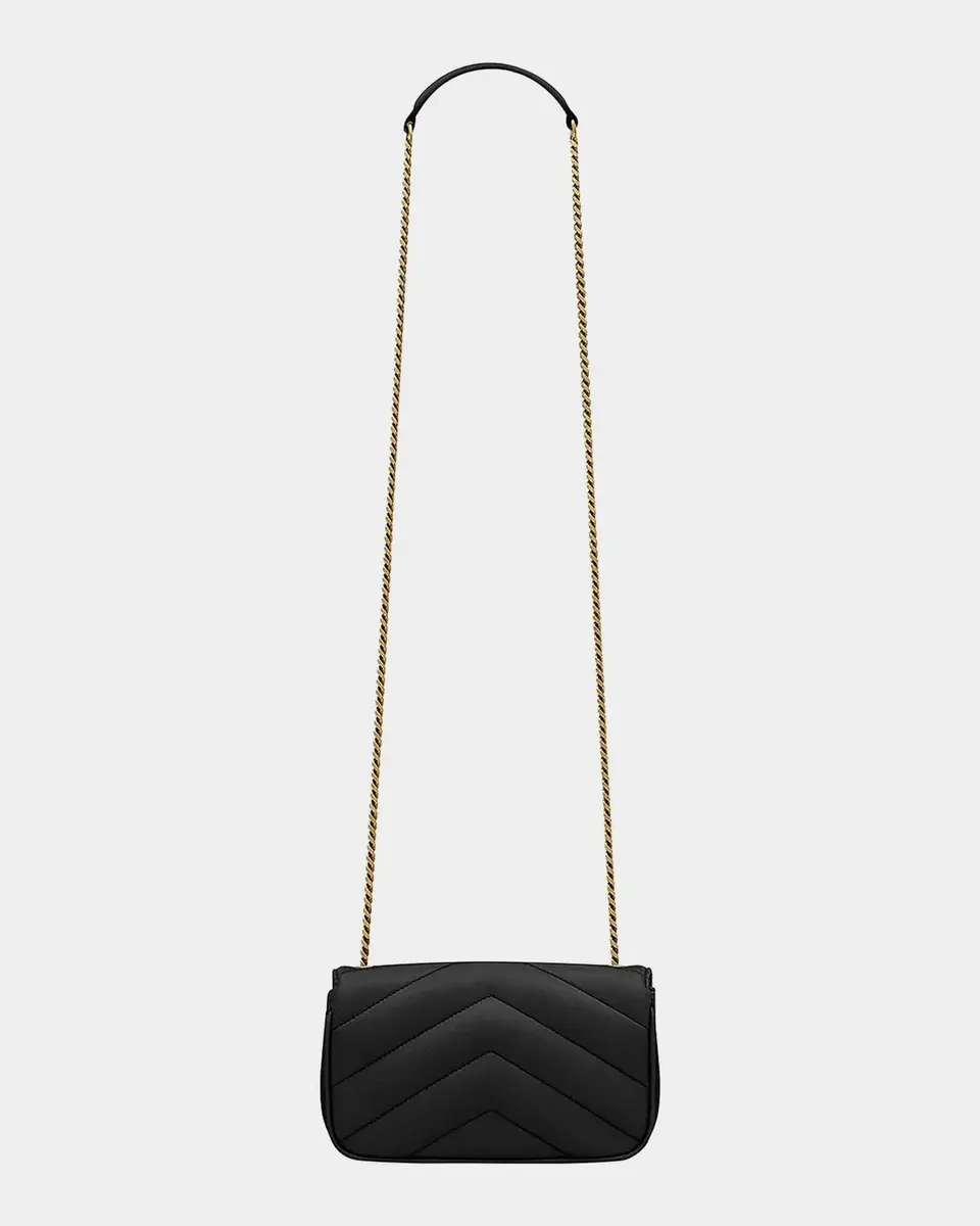 Saint Laurent Loulou Mini YSL Quilted Crossbody Bag | Thumbnail 2