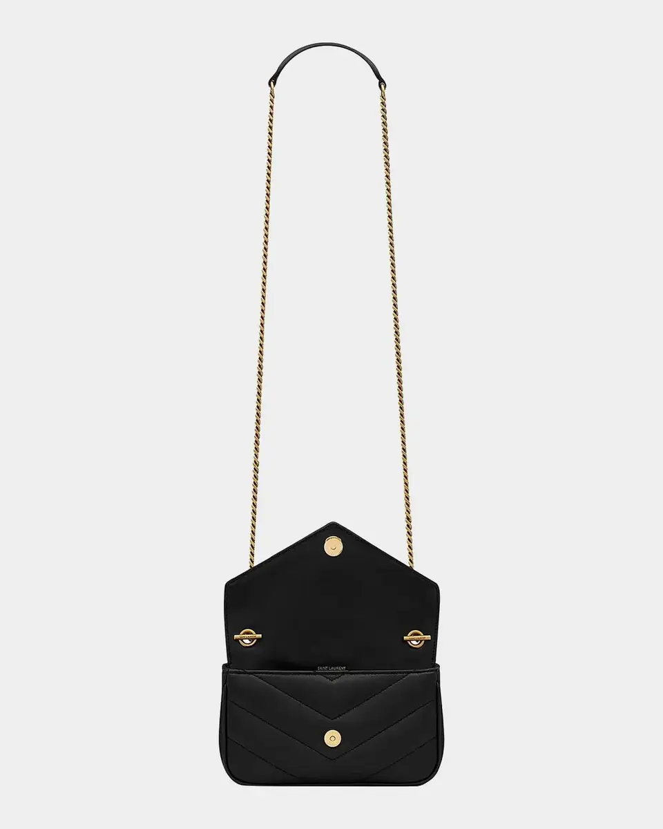 Saint Laurent Loulou Mini YSL Quilted Crossbody Bag | Thumbnail 4