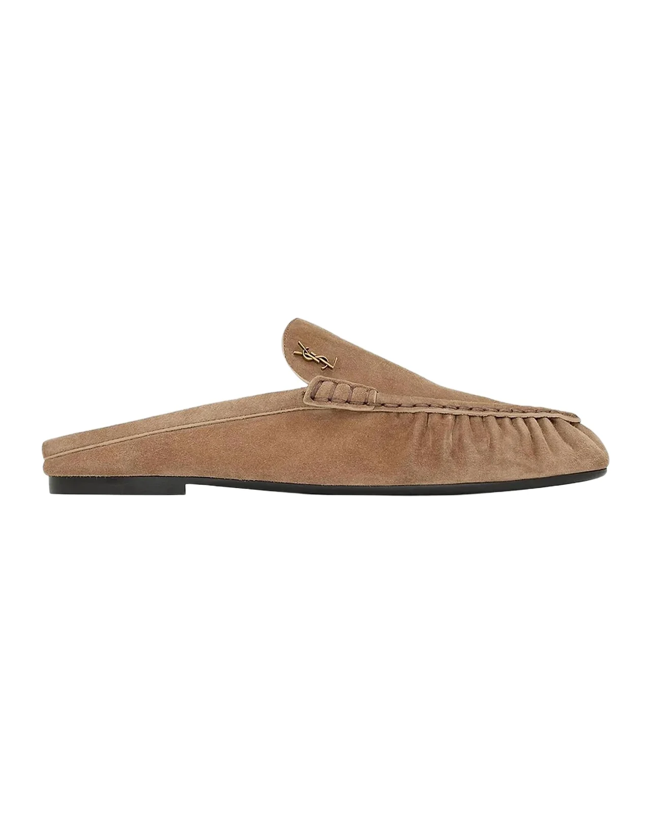 Saint Laurent Le Loafer Loafer Mules in Suede