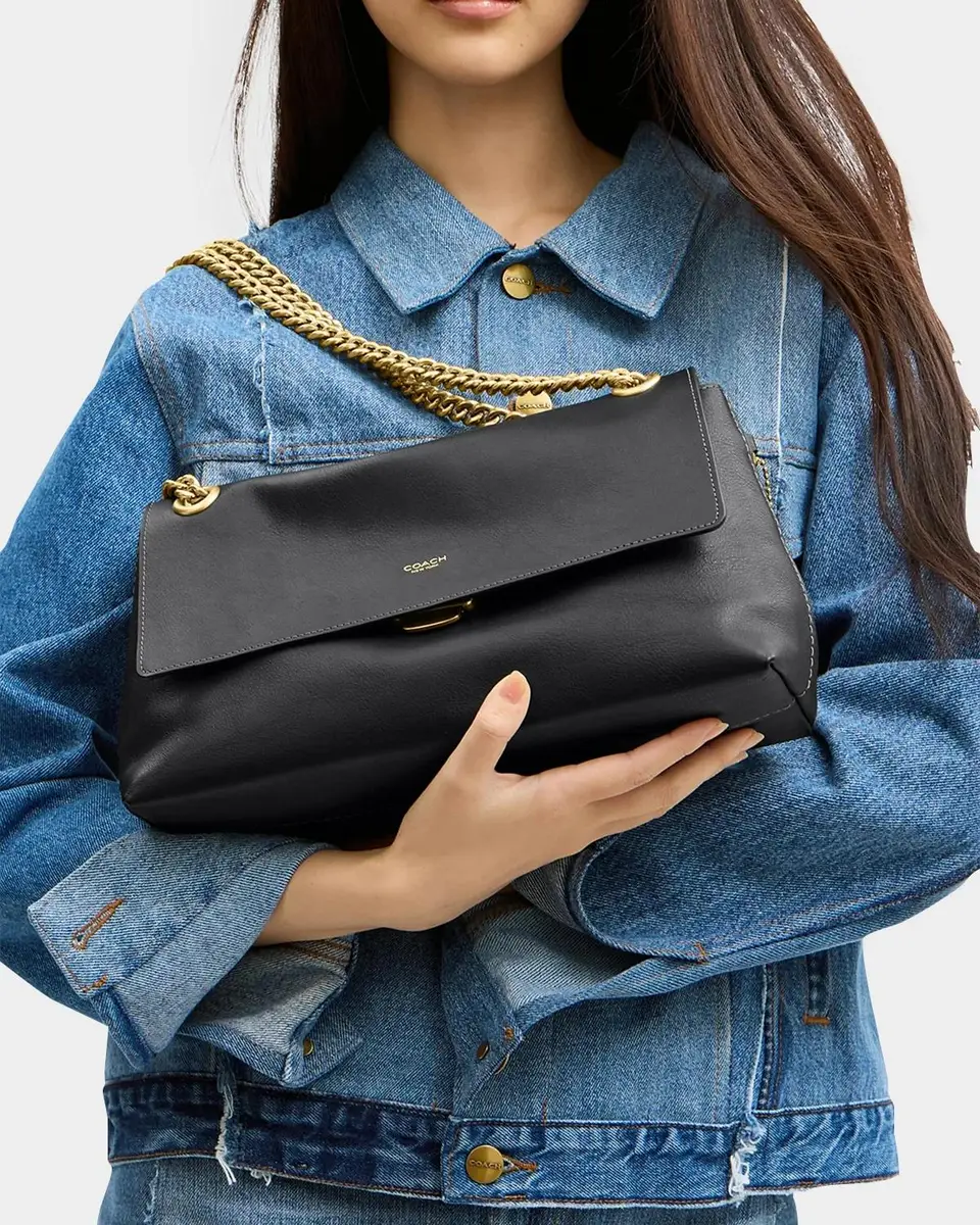 Coach Chelsea 30 Leather Shoulder Bag | Thumbnail 2