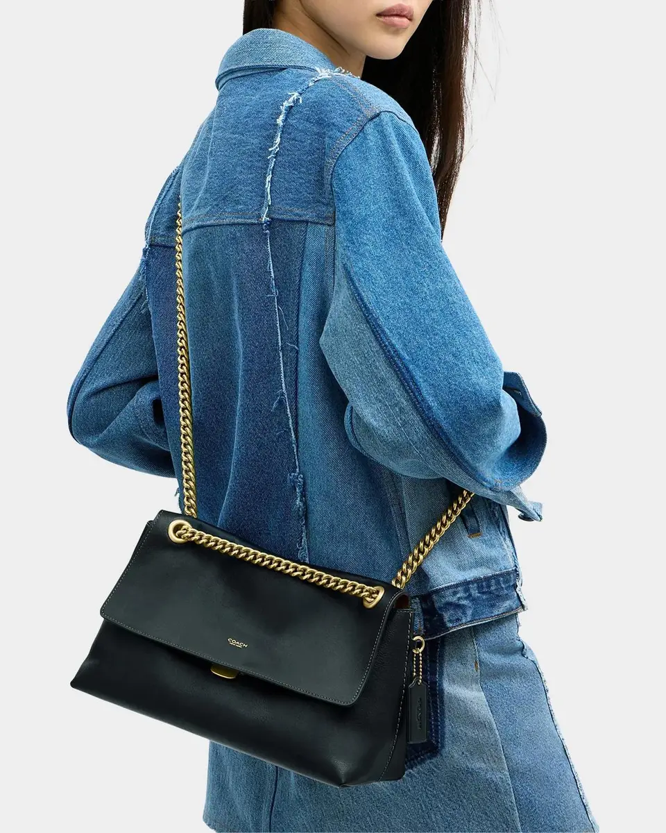 Coach Chelsea 30 Leather Shoulder Bag | Thumbnail 5