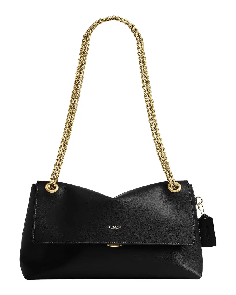 Coach Chelsea 30 Leather Shoulder Bag