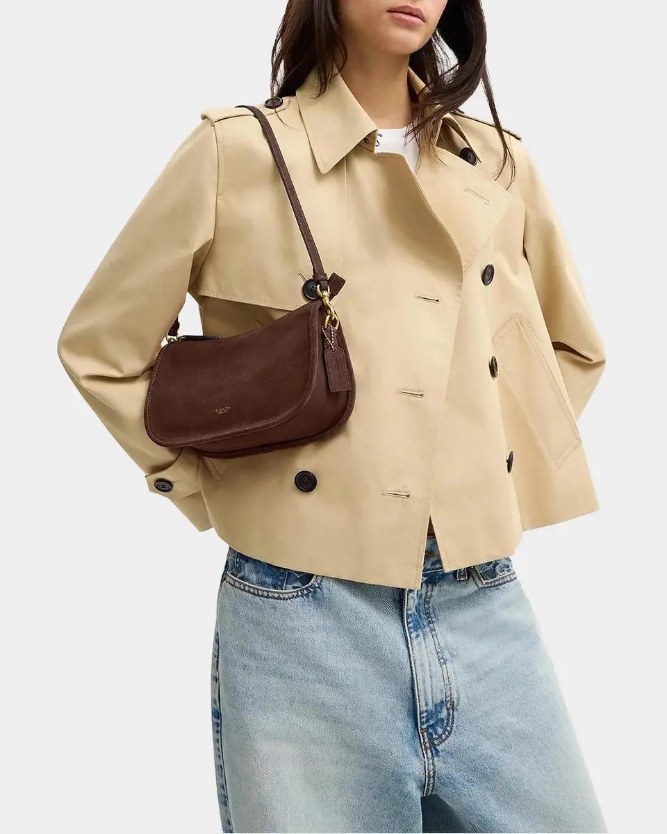 Coach Waverly Suede Shoulder Bag | Thumbnail 2 Coach Waverly Suede Shoulder Bag | Thumbnail 2