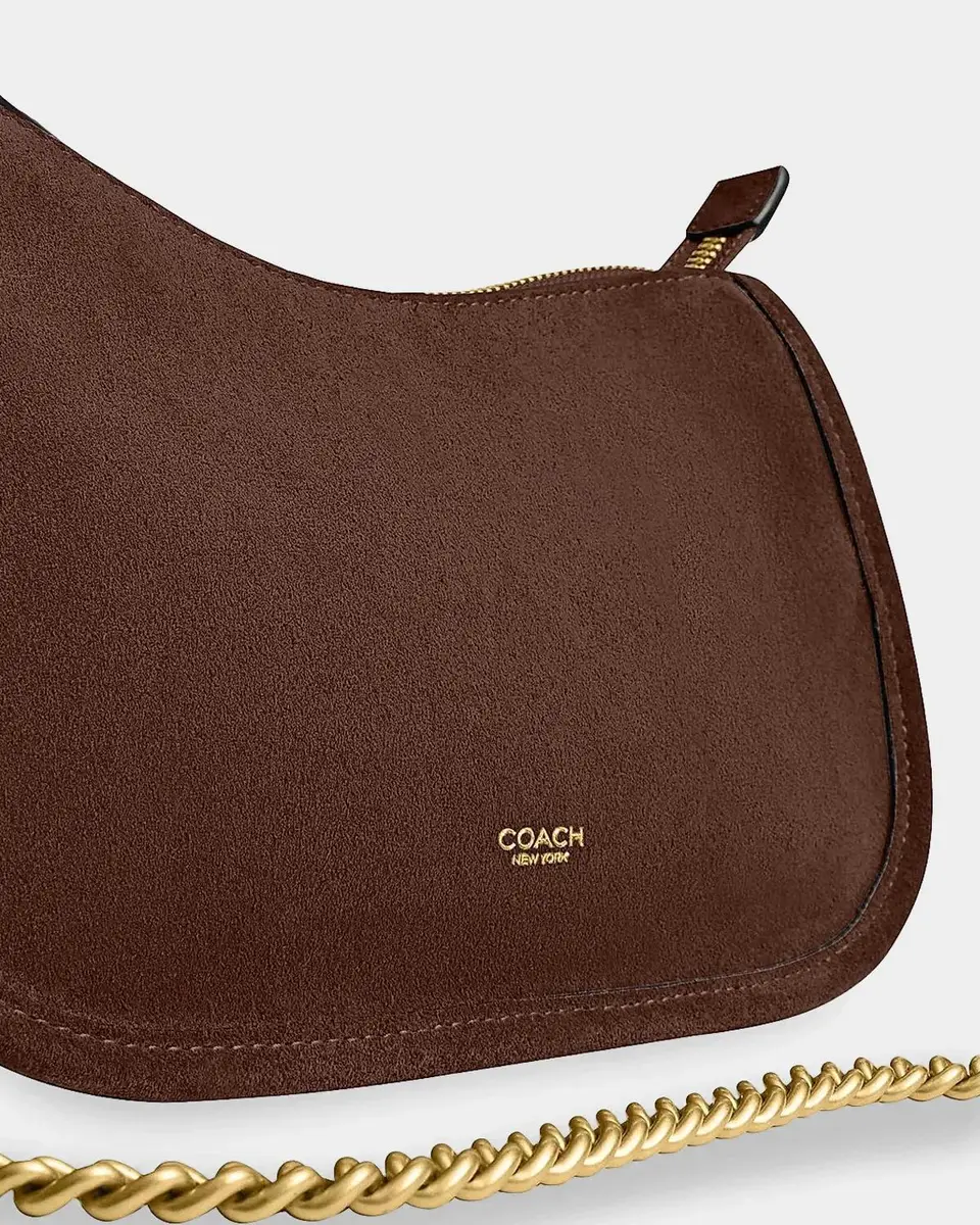 Coach Waverly Suede Shoulder Bag | Thumbnail 6 Coach Waverly Suede Shoulder Bag | Thumbnail 6