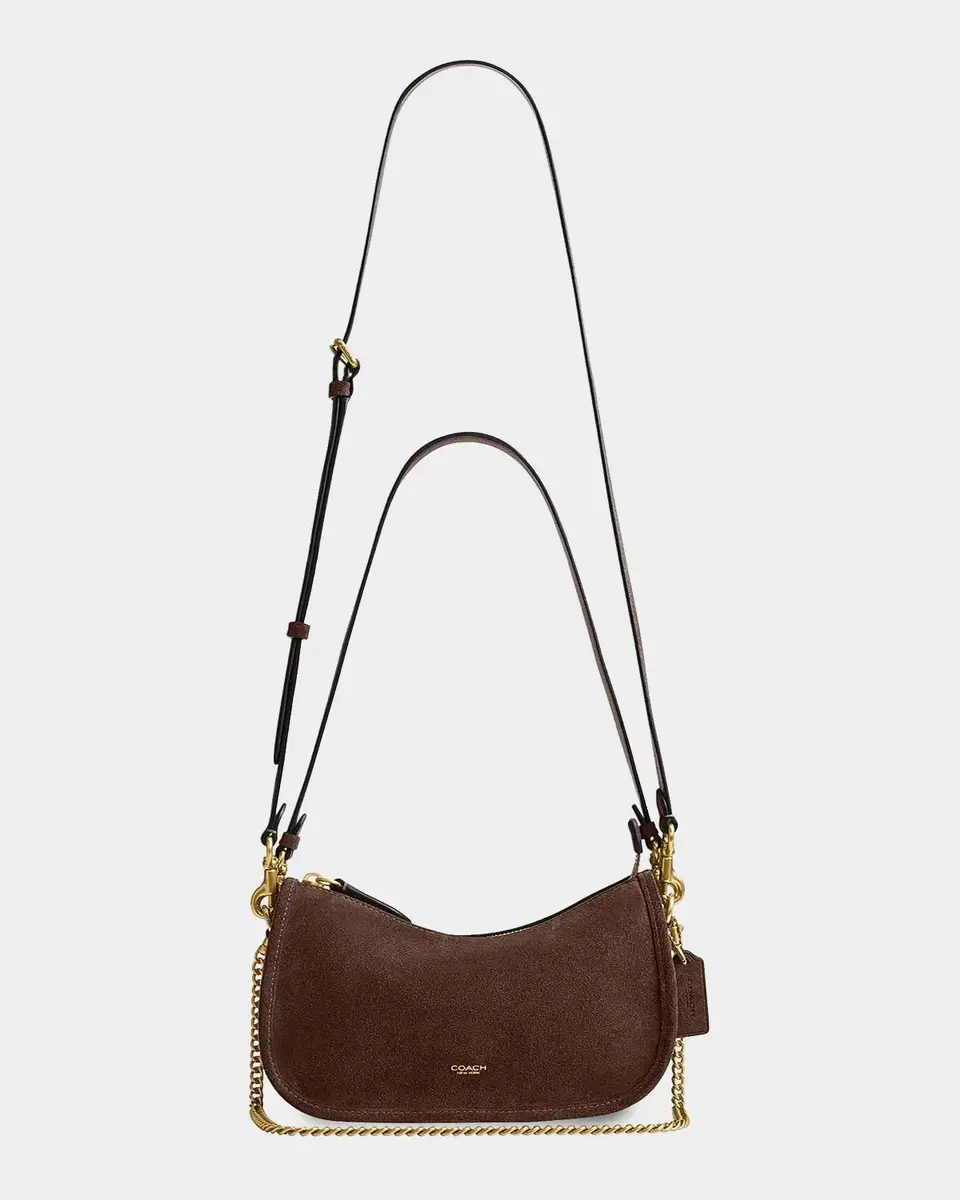 Coach Waverly Suede Shoulder Bag | Thumbnail 7 Coach Waverly Suede Shoulder Bag | Thumbnail 7