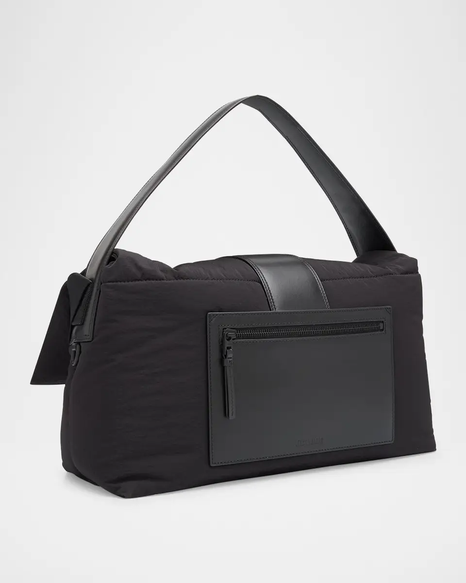 Jacquemus Men's Bambino Padded Nylon Messenger Bag | Thumbnail 3 Jacquemus Men's Bambino Padded Nylon Messenger Bag | Thumbnail 3