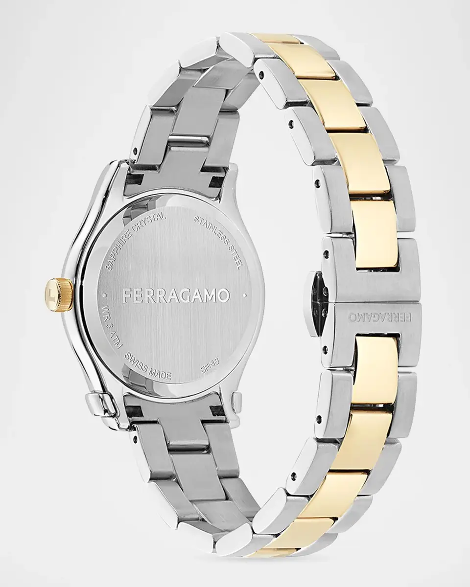 Ferragamo 1927 33mm Two-Tone Bracelet Watch | Thumbnail 3