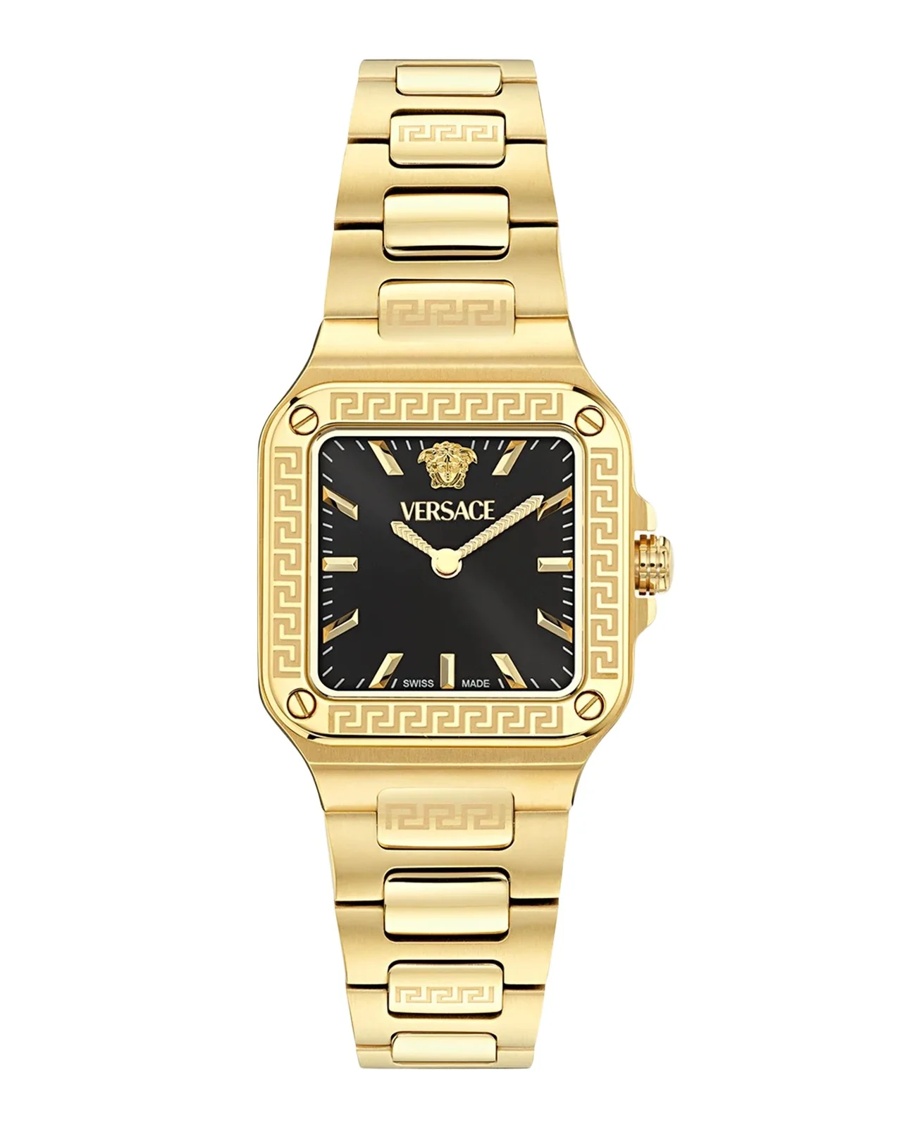 Men's Greca Edge 30x30mm IP Yellow Gold Bracelet Watch Men's Greca Edge 30x30mm IP Yellow Gold Bracelet Watch