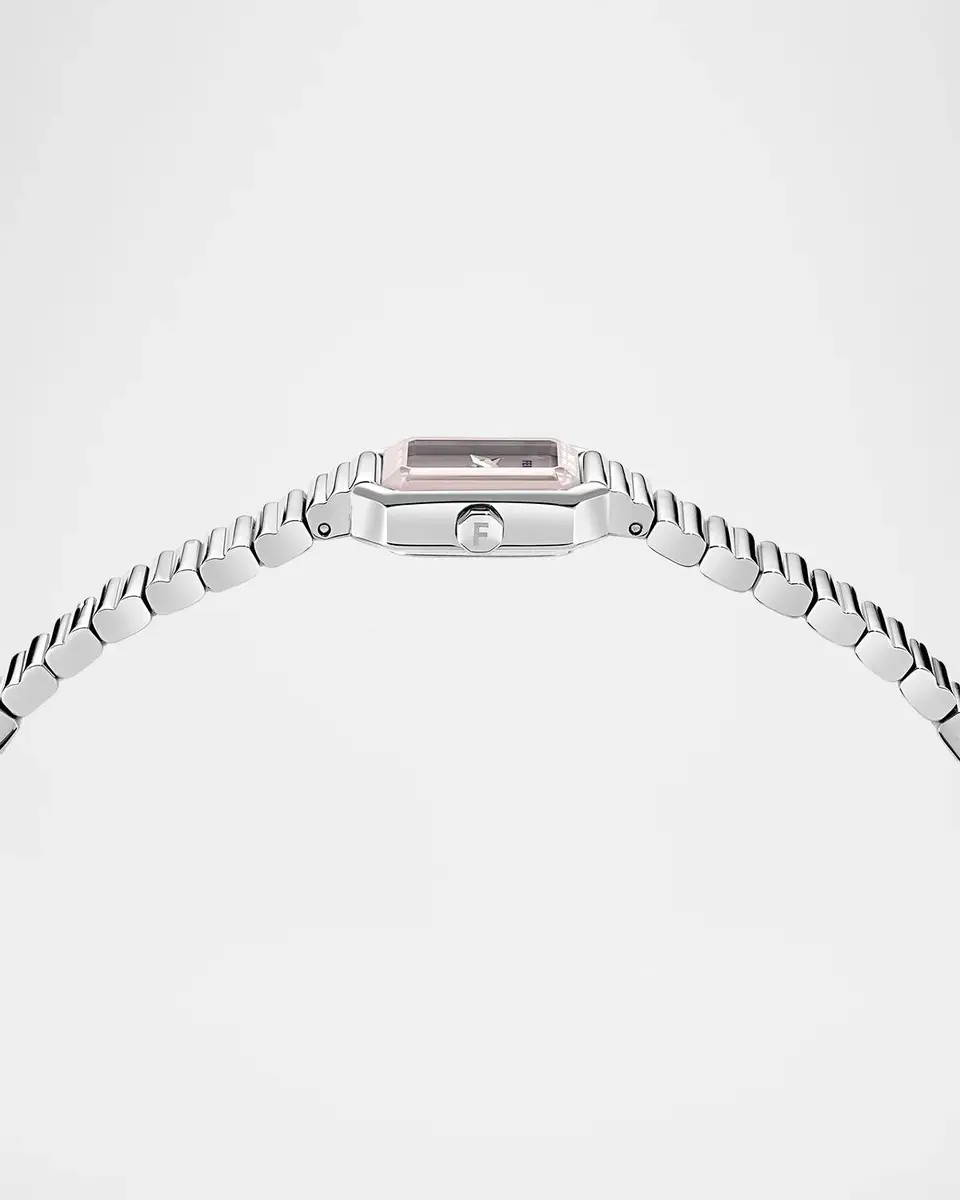 Ferragamo Crystal Petite 15x20mm Stainless Steel Bracelet Watch | Thumbnail 4 Ferragamo Crystal Petite 15x20mm Stainless Steel Bracelet Watch | Thumbnail 4