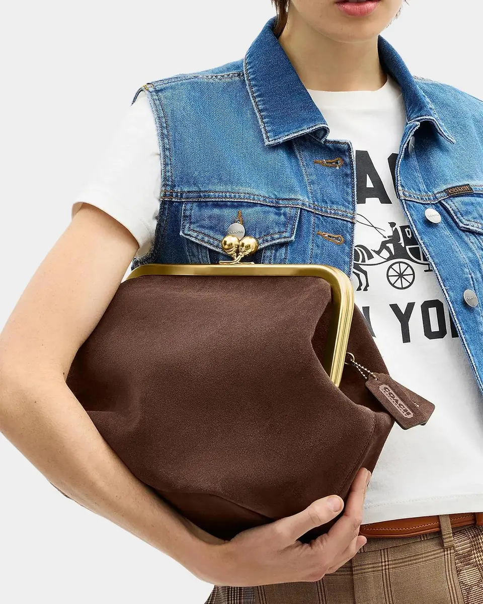 Coach Frame Suede Shoulder Bag | Thumbnail 2