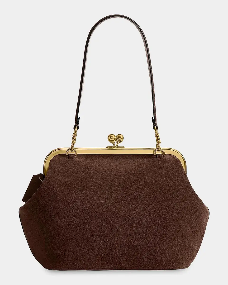 Coach Frame Suede Shoulder Bag | Thumbnail 3