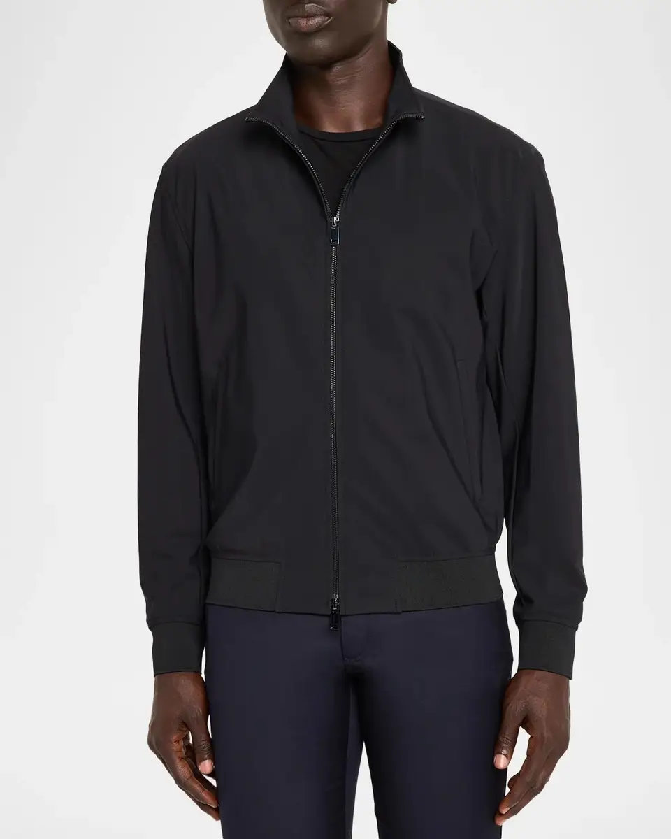 Theory Precision Ponte Bomber Jacket | Thumbnail 4 Theory Precision Ponte Bomber Jacket | Thumbnail 4