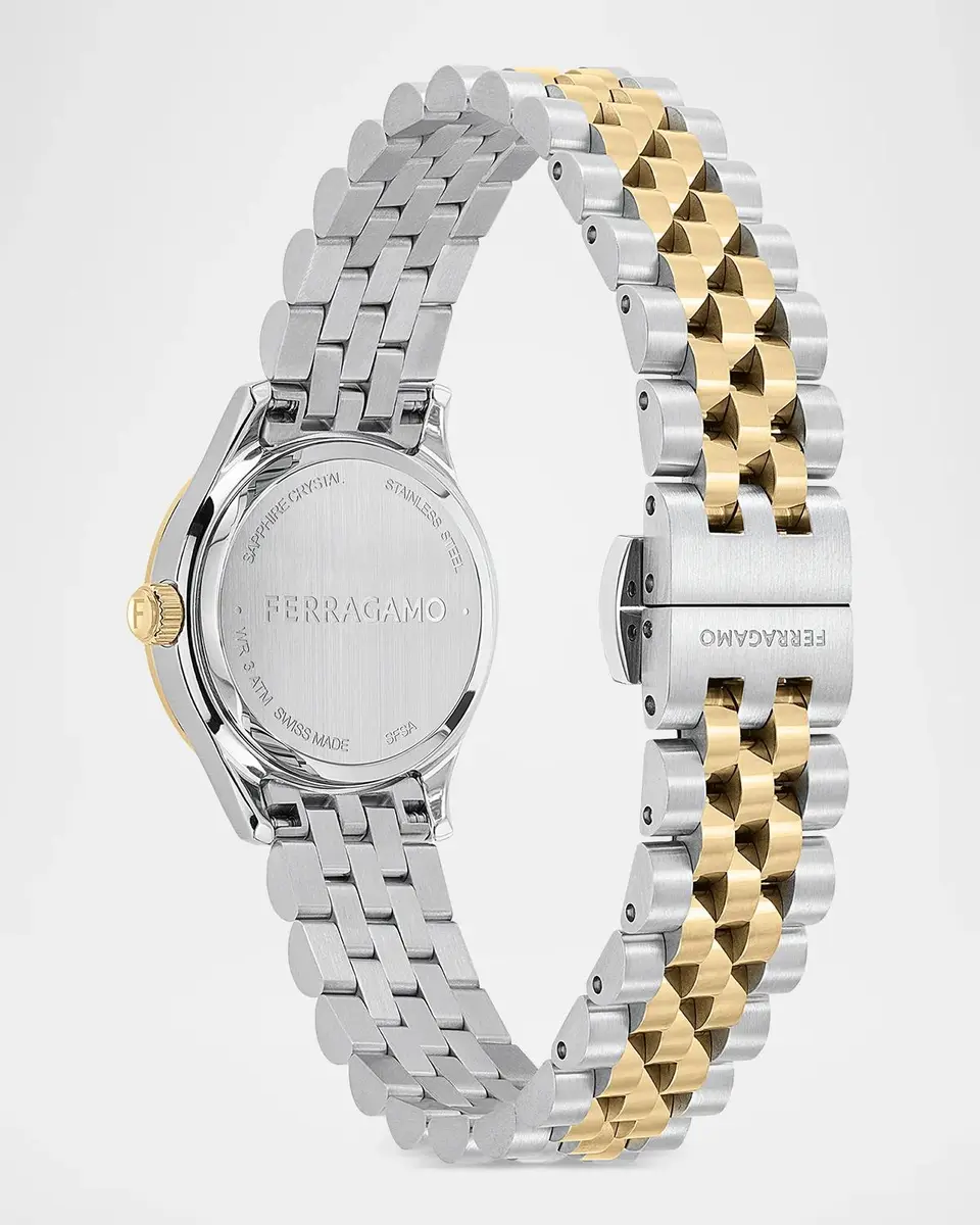 Ferragamo Du0 Mini Two-Tone Stainless Steel Bracelet Watch/25MM | Thumbnail 3 Ferragamo Du0 Mini Two-Tone Stainless Steel Bracelet Watch/25MM | Thumbnail 3