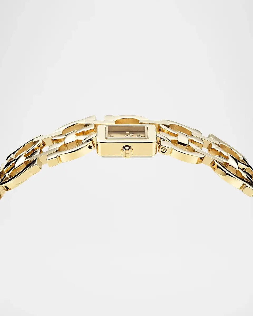 Ferragamo Double Gancini Catwalk IP Yellow Goldtone Stainless Steel Watch/19MM x 19MM | Thumbnail 4 Ferragamo Double Gancini Catwalk IP Yellow Goldtone Stainless Steel Watch/19MM x 19MM | Thumbnail 4