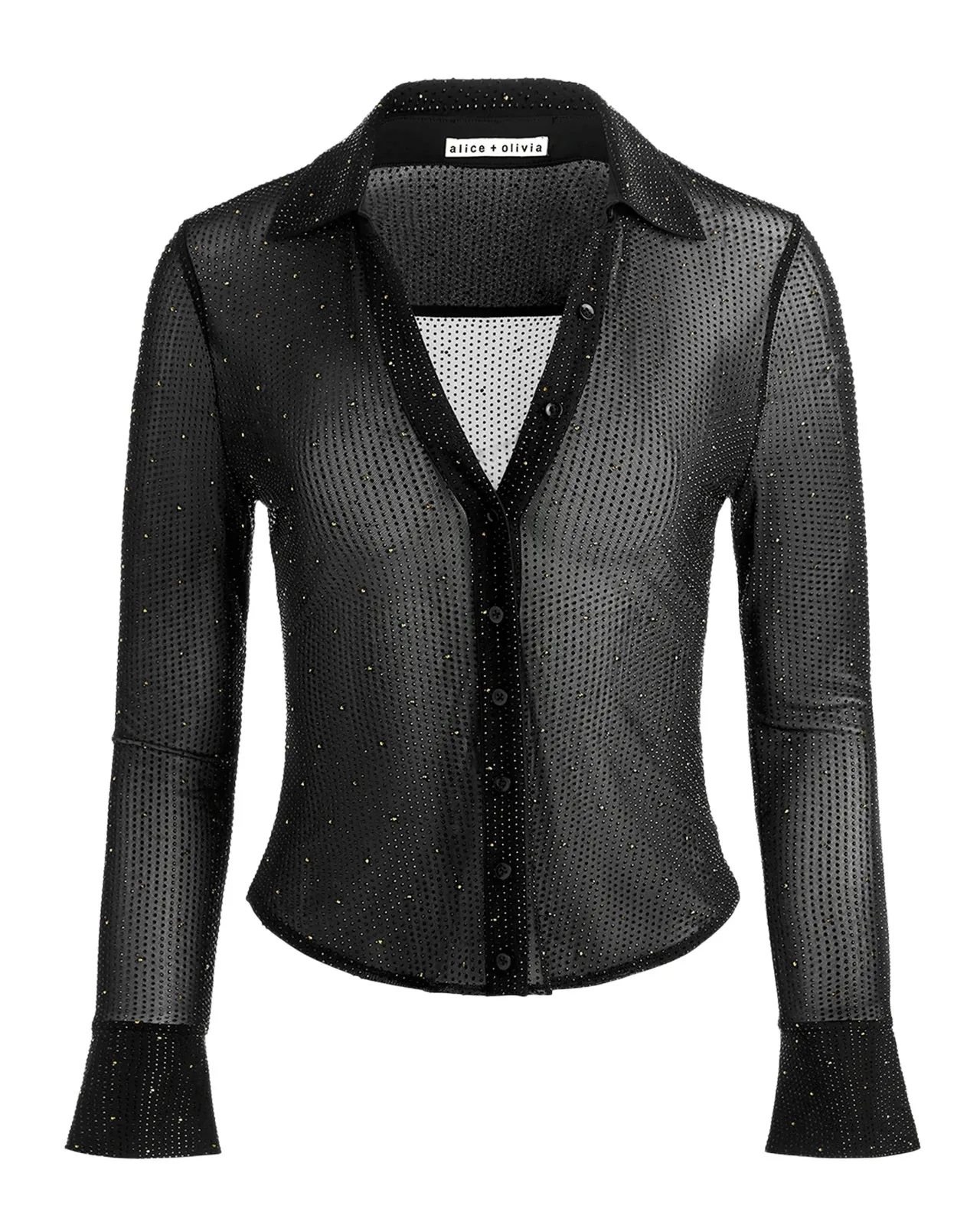 Freya Embellished Sheer Top Freya Embellished Sheer Top