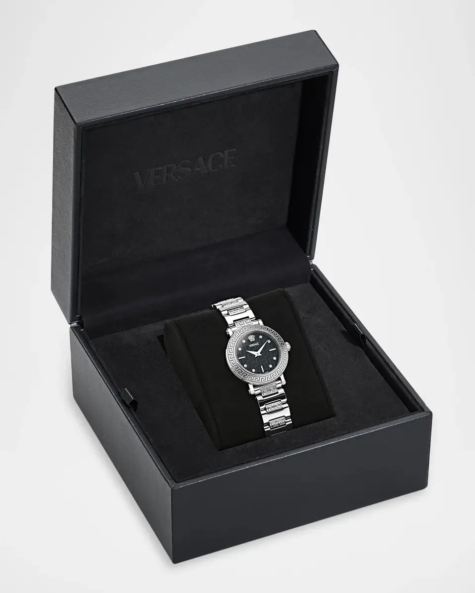 Versace Greca Sphere Petite 30mm Stainless Steel Bracelet Watch | Thumbnail 5 Versace Greca Sphere Petite 30mm Stainless Steel Bracelet Watch | Thumbnail 5