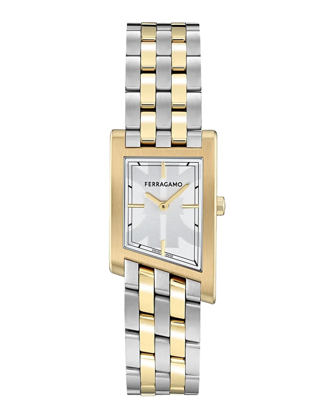Ferragamo Two-Tone Stainless Steel Bracelet Watch/24MM