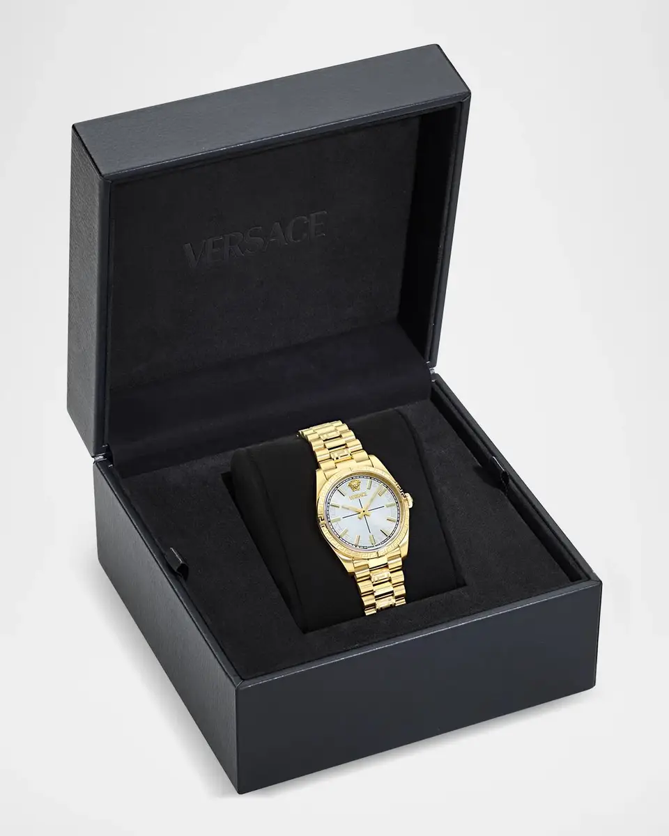 Versace Millenyium 32mm IP Yellow Gold Bracelet Watch | Thumbnail 5