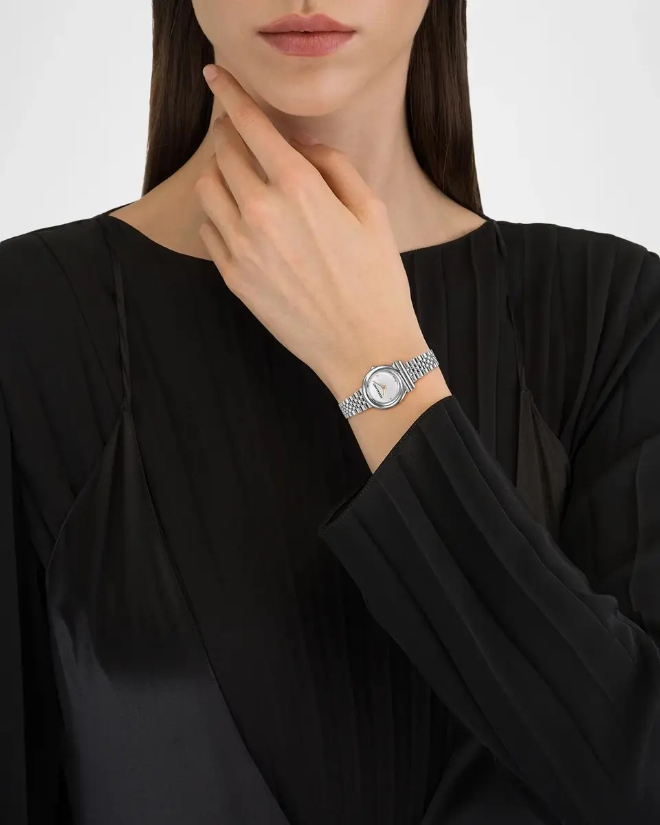 Ferragamo Gancini Twisted 23mm Stainless Steel Bracelet Watch | Thumbnail 2 Ferragamo Gancini Twisted 23mm Stainless Steel Bracelet Watch | Thumbnail 2