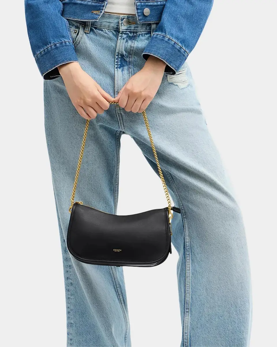 Coach Waverly Leather Shoulder Bag | Thumbnail 5 Coach Waverly Leather Shoulder Bag | Thumbnail 5