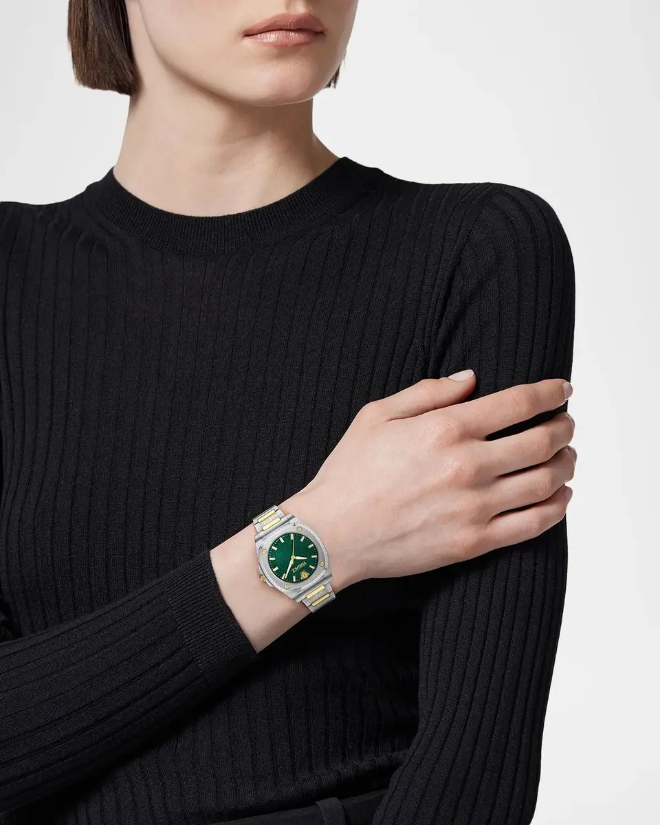 Versace Greca Pulse 36mm Two-Tone Bracelet Watch | Thumbnail 2 Versace Greca Pulse 36mm Two-Tone Bracelet Watch | Thumbnail 2