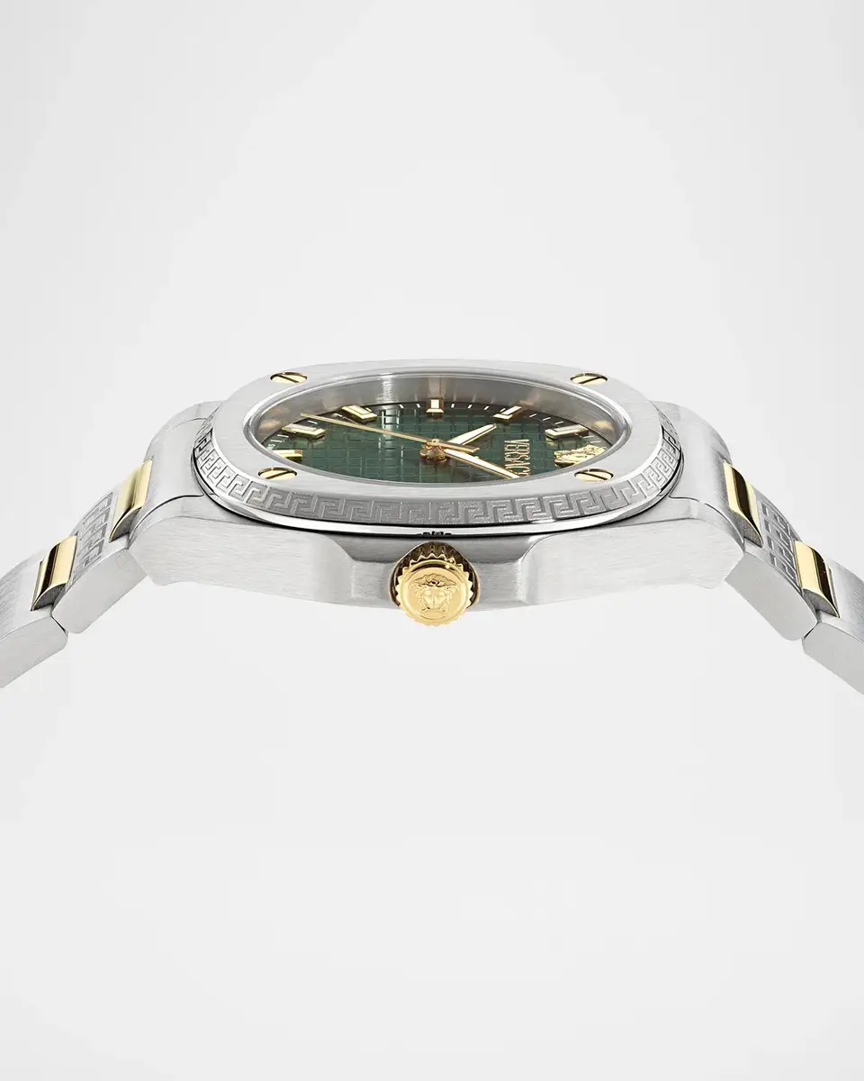 Versace Greca Pulse 36mm Two-Tone Bracelet Watch | Thumbnail 3 Versace Greca Pulse 36mm Two-Tone Bracelet Watch | Thumbnail 3