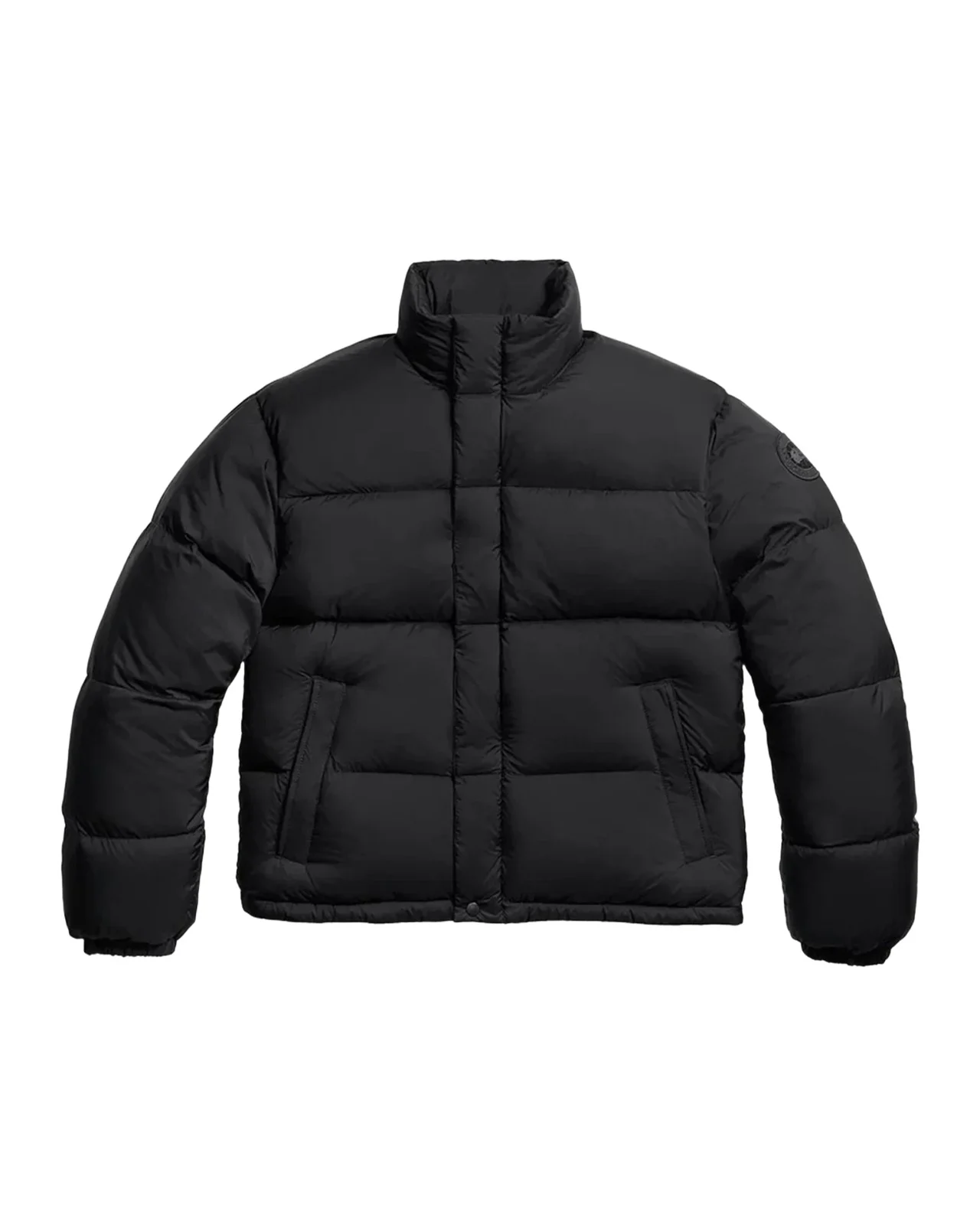 Canada Goose Men's Sterling Quilted Down Short Nylon Puffer Jacket