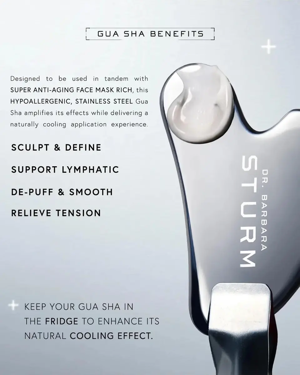 Dr. Barbara Sturm Super Anti-Aging Face Mask Rich & Gua Sha, 1.7 oz. | Thumbnail 8 Dr. Barbara Sturm Super Anti-Aging Face Mask Rich & Gua Sha, 1.7 oz. | Thumbnail 8