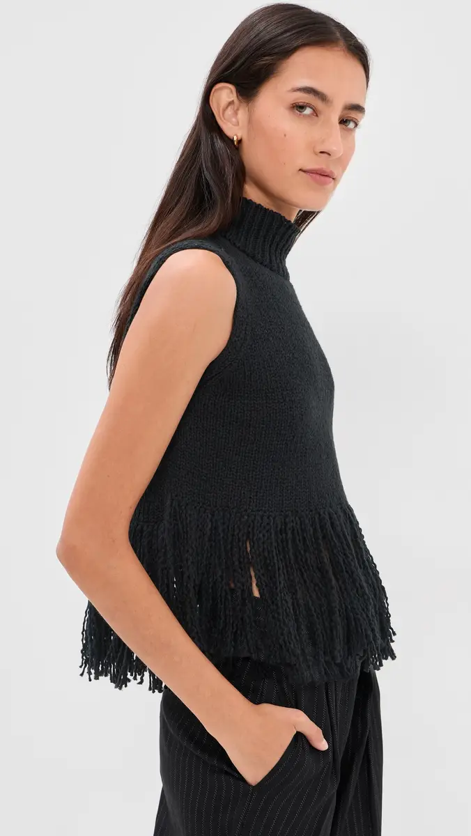 ALIX OF BOHEMIA Sonia Fringe Top | Thumbnail 4