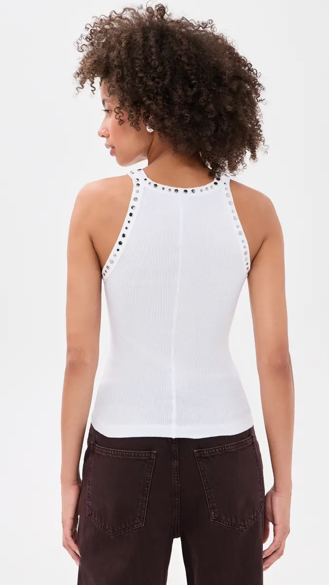 RE/DONE Multi Stud Ribbed Tank | Thumbnail 3 RE/DONE Multi Stud Ribbed Tank | Thumbnail 3