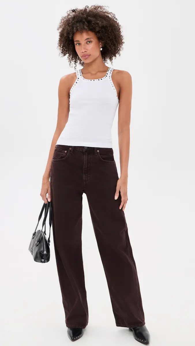 RE/DONE Multi Stud Ribbed Tank | Thumbnail 5 RE/DONE Multi Stud Ribbed Tank | Thumbnail 5
