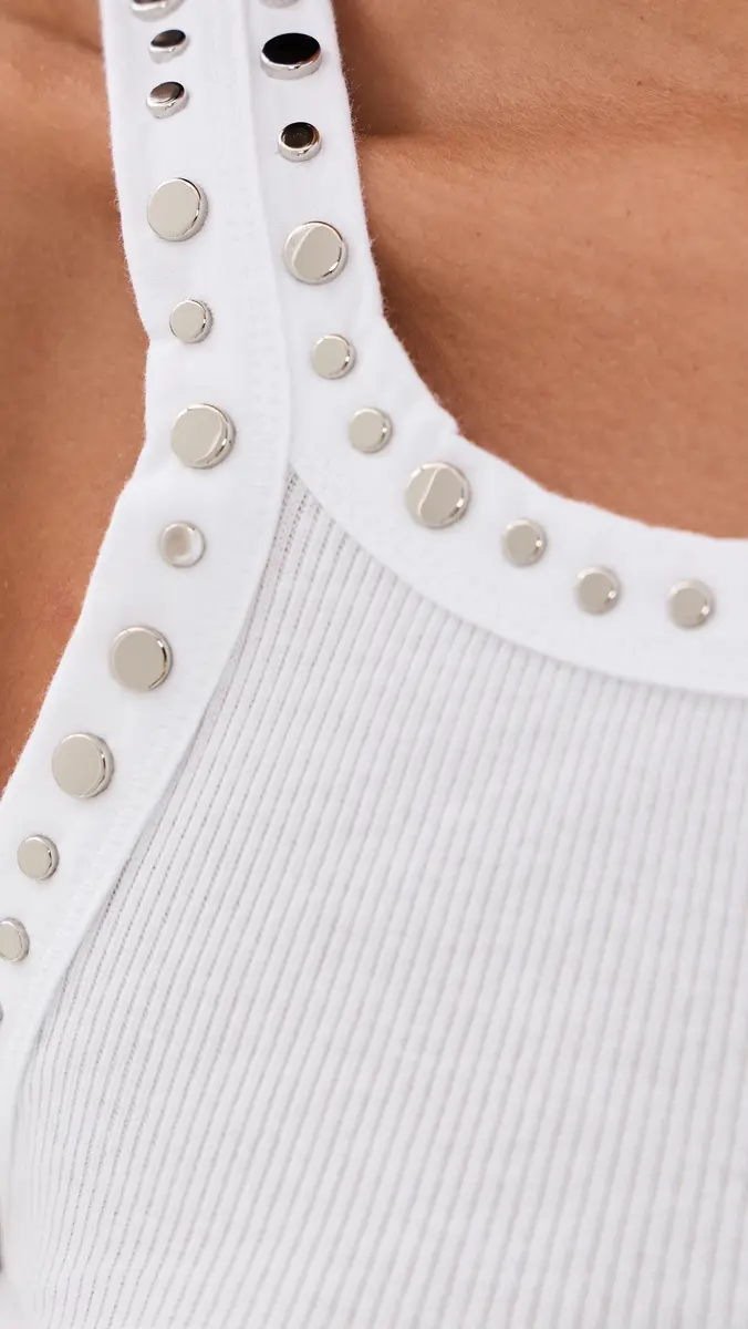 RE/DONE Multi Stud Ribbed Tank | Thumbnail 6 RE/DONE Multi Stud Ribbed Tank | Thumbnail 6