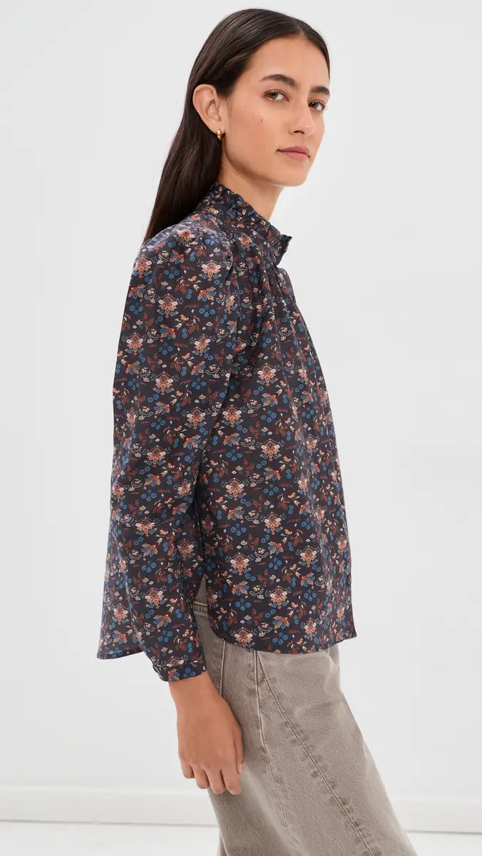 ALIX OF BOHEMIA Artemis Indigo Kilim Shirt | Thumbnail 4 ALIX OF BOHEMIA Artemis Indigo Kilim Shirt | Thumbnail 4