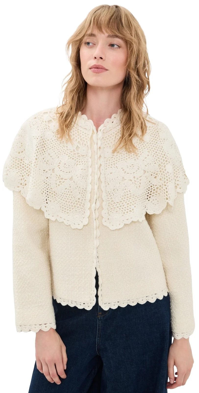Wright Knit Cape Jacket Wright Knit Cape Jacket