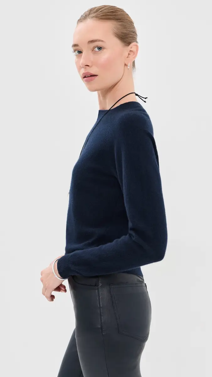 Sprwmn Long Sleeve Raglan Cashmere Sweater | Thumbnail 4 Sprwmn Long Sleeve Raglan Cashmere Sweater | Thumbnail 4