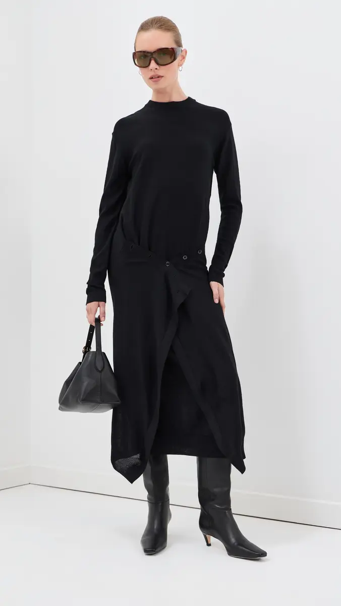 Lemaire Buttoned Dress | Thumbnail 2 Lemaire Buttoned Dress | Thumbnail 2